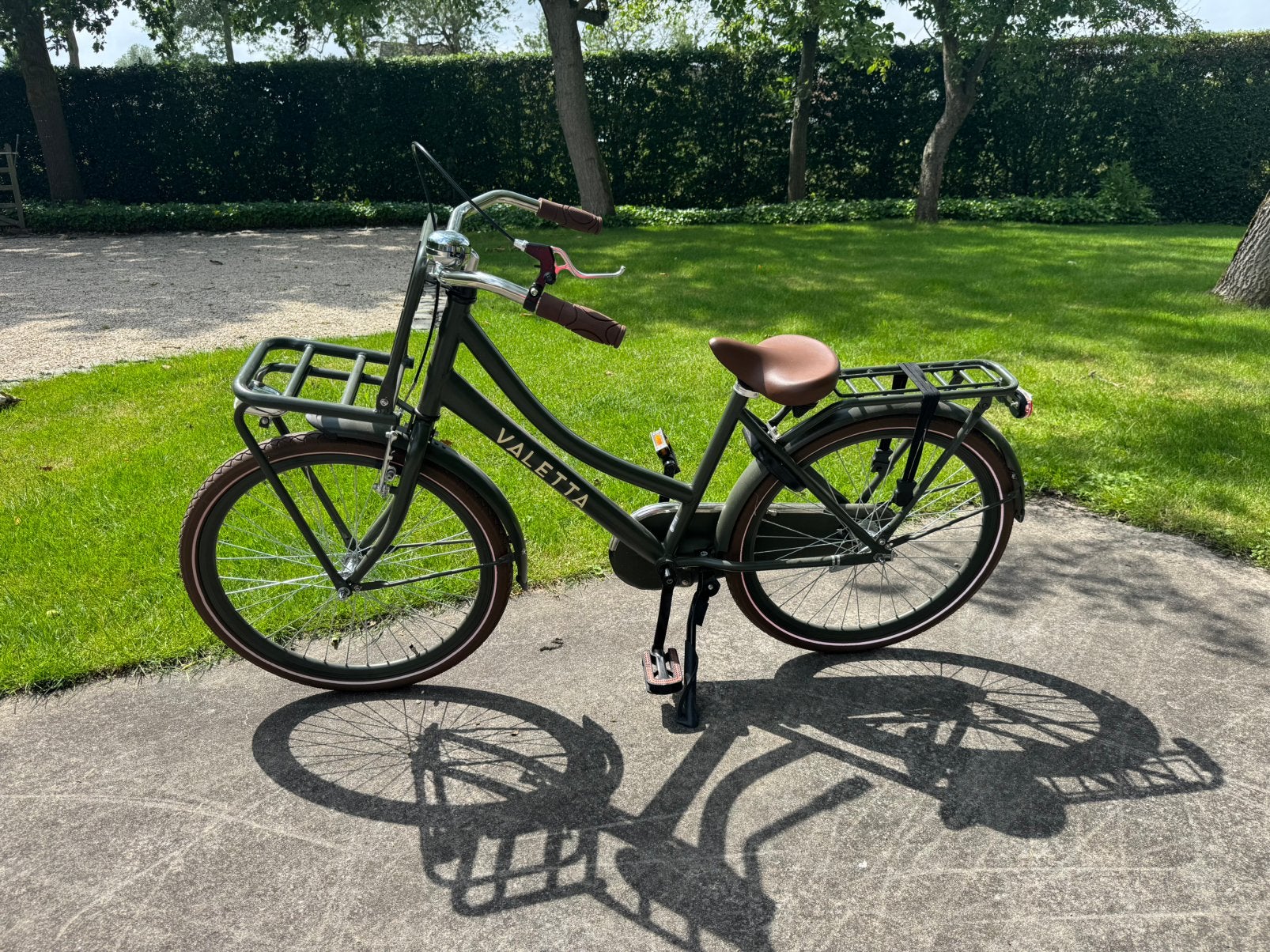 Groene kinderfiets Valetta, Ophalen, Zo goed als nieuw