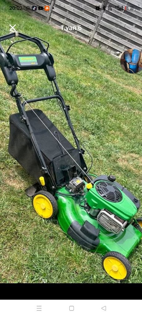 Gezocht opvang zak grasmaaierr, Ophalen, Cirkelmaaier, Gebruikt, John deere
