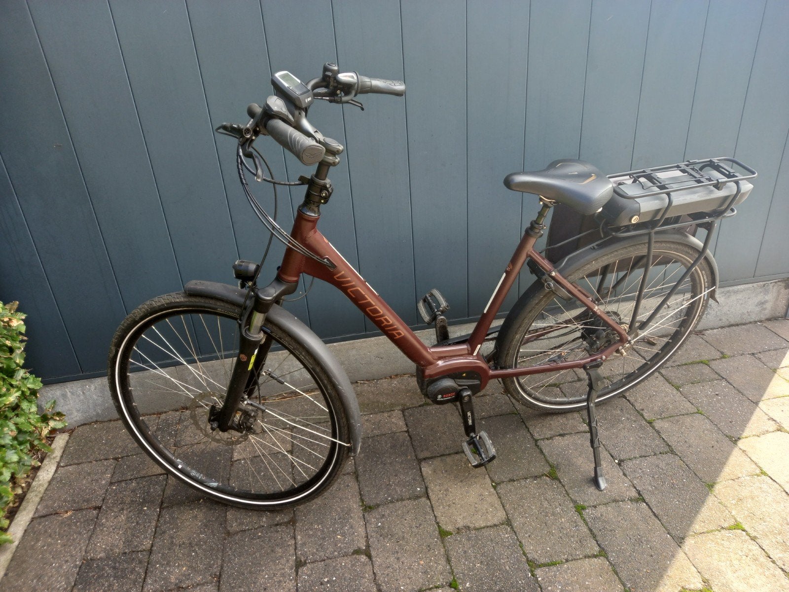 Damesfiets elektrisch, Victoria, Fietsen en Brommers, Elektrische fietsen, 51 tot 55 cm, Ophalen, Zo goed als nieuw, 50 km per accu of meer