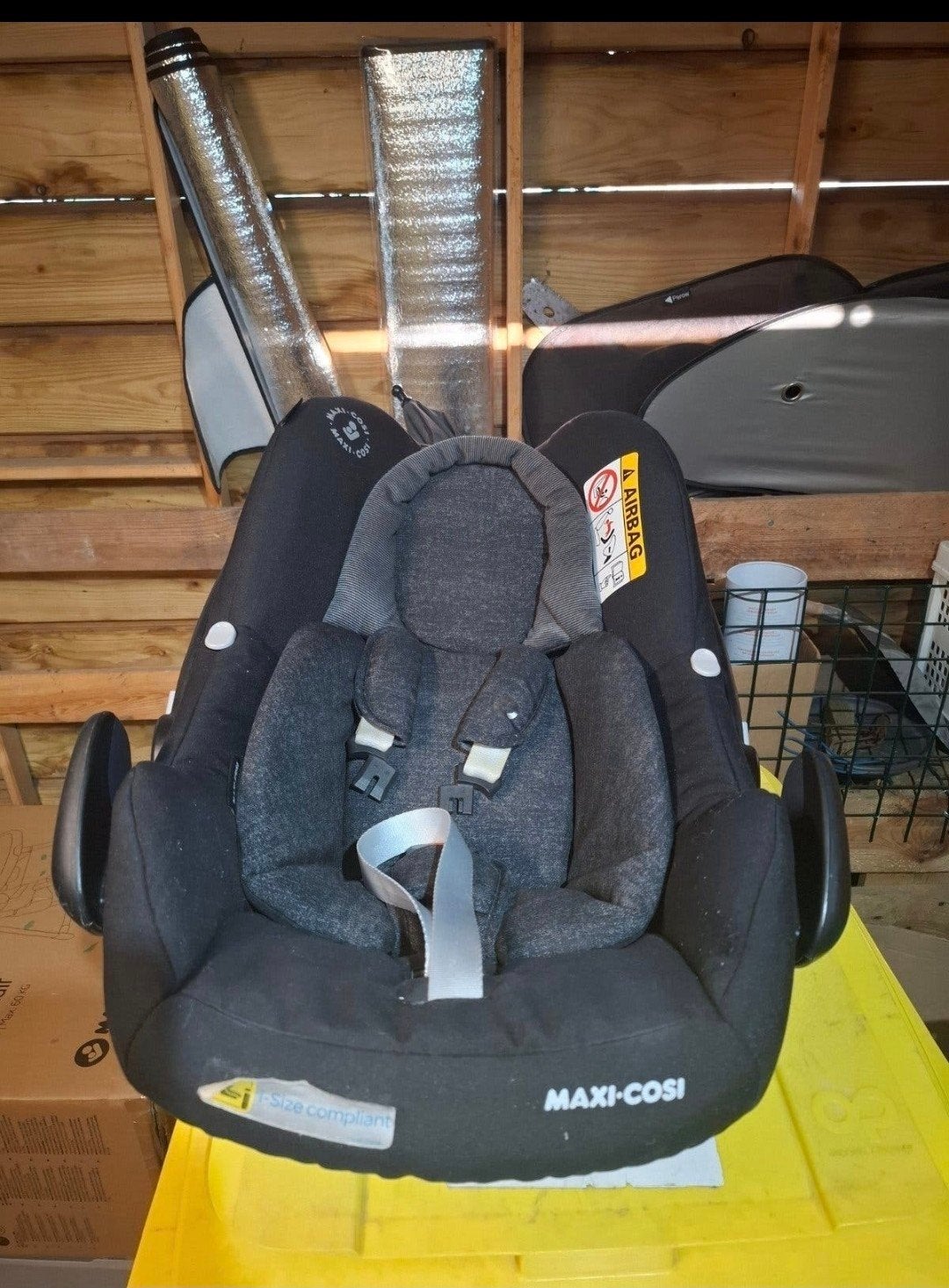 Maxi-cosi + adapters voor Treppy-stoel, Ophalen, Maxi-Cosi