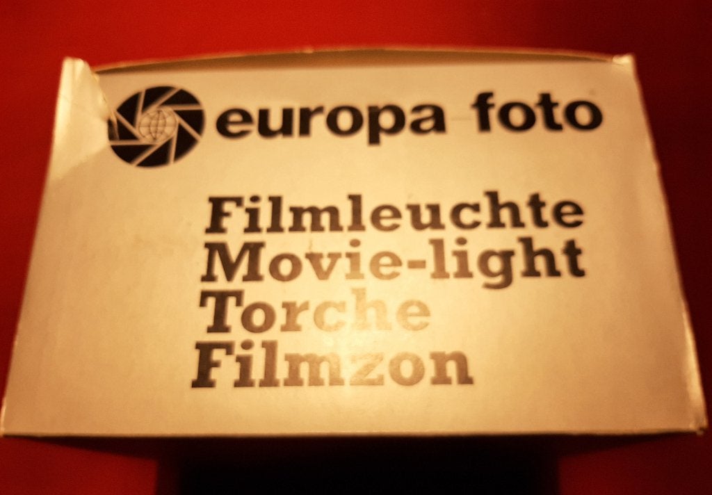 Lampe de cinéma vintage, Antiquités & Art, Enlèvement ou Envoi