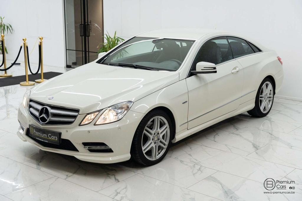 Mercedes-Benz E 220 CDI DPF Coupe 7G AMG Line! Facelift! Top, Auto's, Mercedes-Benz, Automaat, Gebruikt, Zwart, 4 cilinders