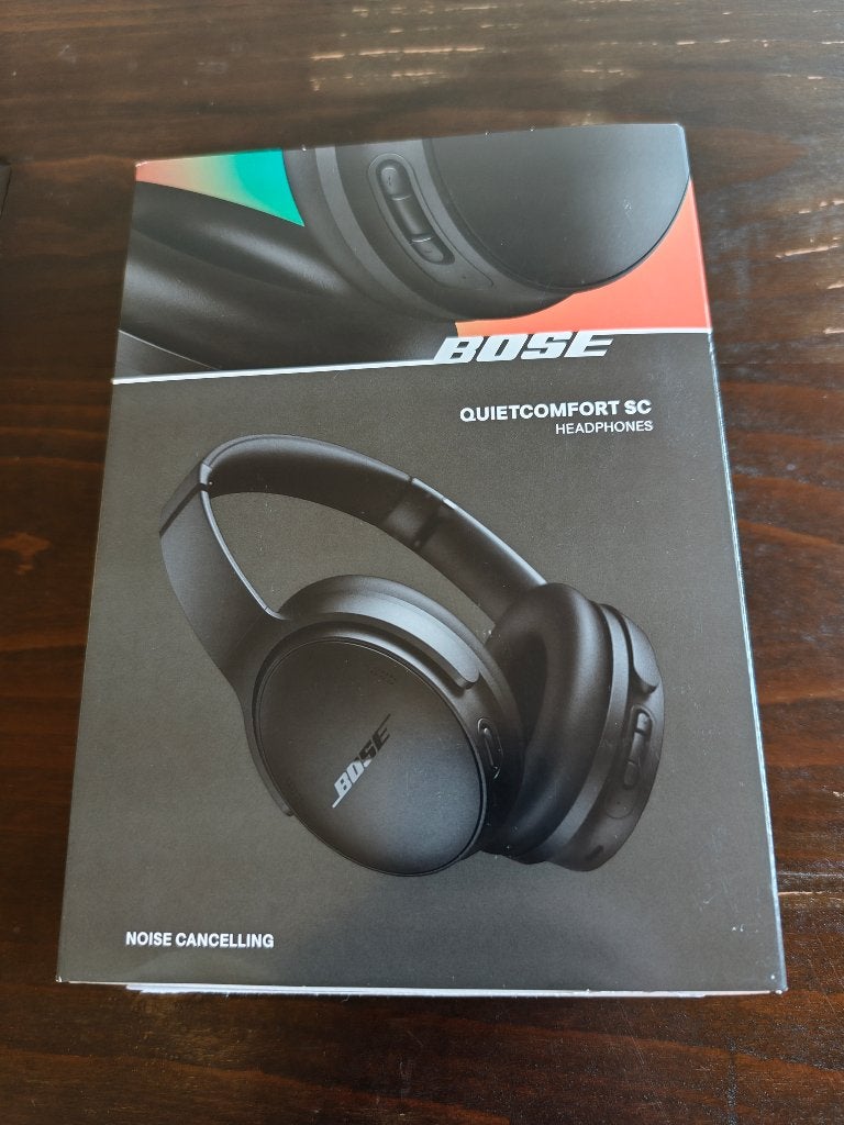 Casque BOSE QuietComfort SC, TV, Hi-fi & Vidéo, Neuf, Réglable, Noir, Enlèvement