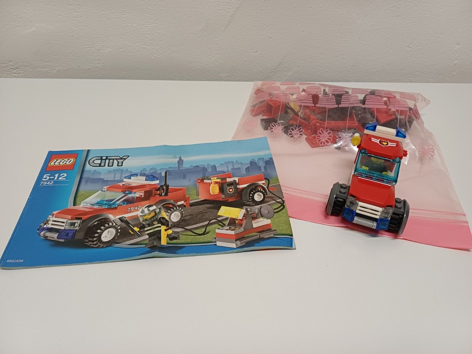 Lego City Brandweer pick-up truck 7942, Kinderen en Baby's, Speelgoed | Duplo en Lego, City, Lego, Zo goed als nieuw, Complete set