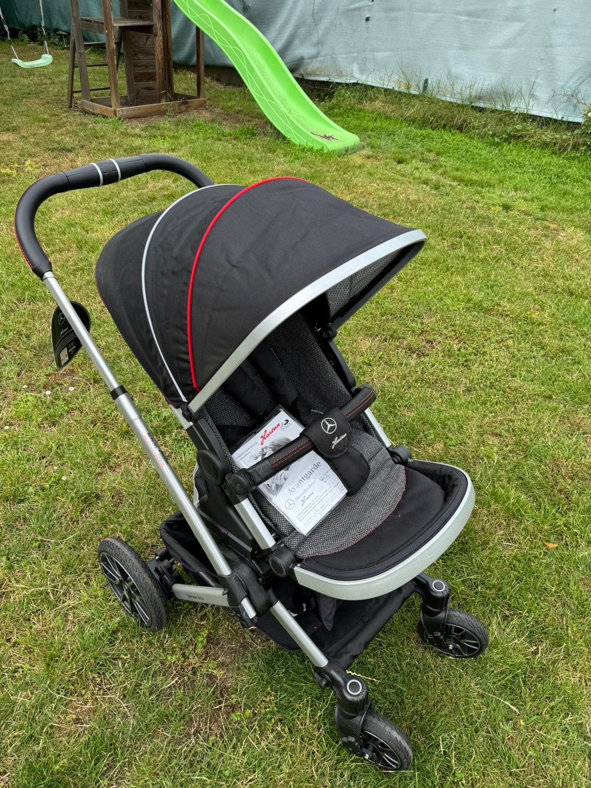 Mercedes-Benz Kinderwagen in zeer goede staat, Kinderen en Baby's, Buggy's, Ophalen of Verzenden, Zo goed als nieuw, Zonnekap