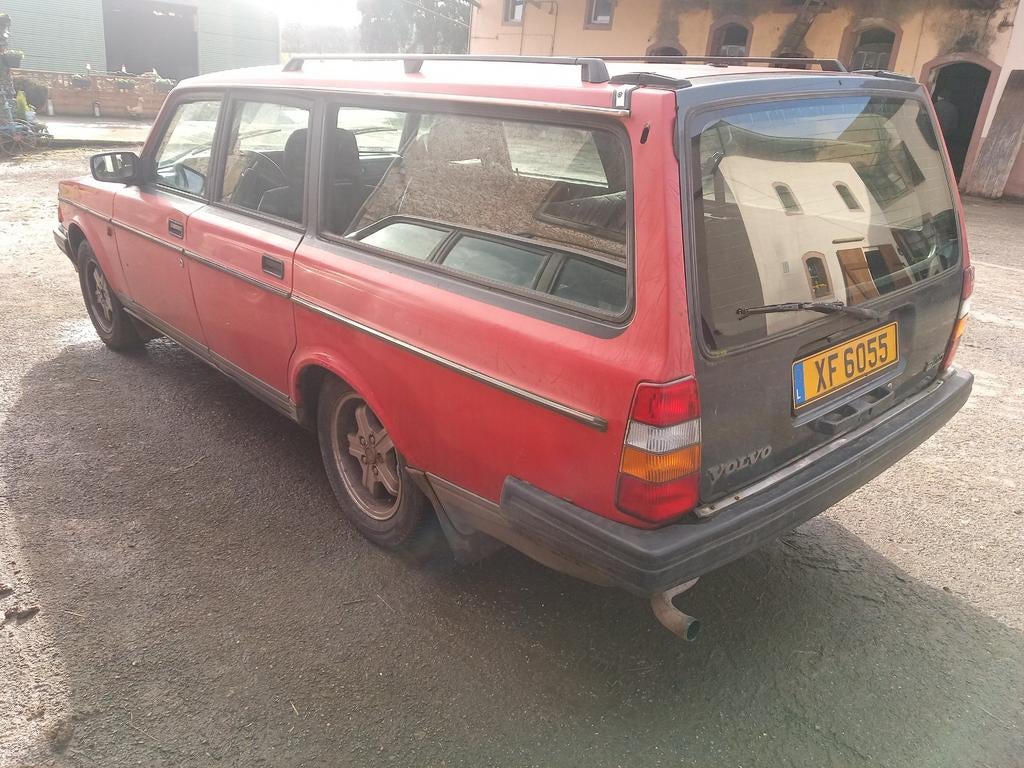 Volvo 240 2.4 Diesel Break, Auto's, 4 deurs, Achterwielaandrijving, Grijs, Particulier