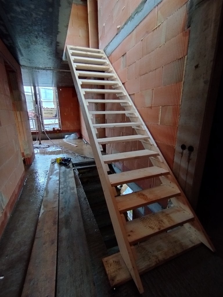 Werftrap, Doe-het-zelf en Bouw, Ophalen, Gebruikt
