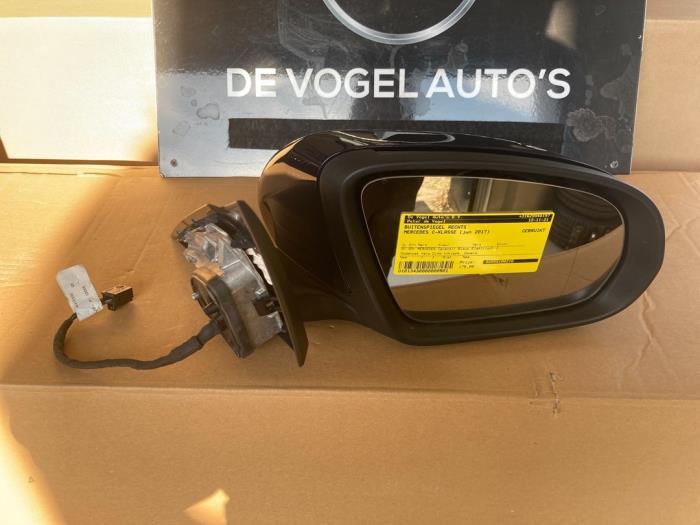 Buitenspiegel rechts van een Mercedes C-Klasse, Gebruikt, -, Ophalen of Verzenden, -