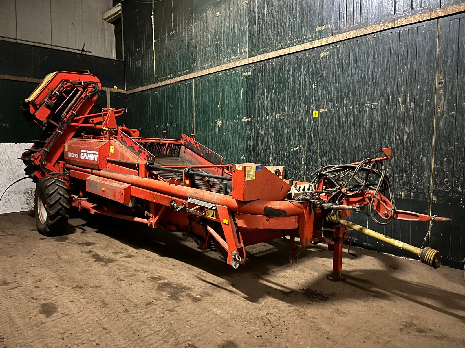 Grimme DL 1500 uienlader. Electrisch/hydrolisch., Ophalen, Akkerbouw, Oogstmachine