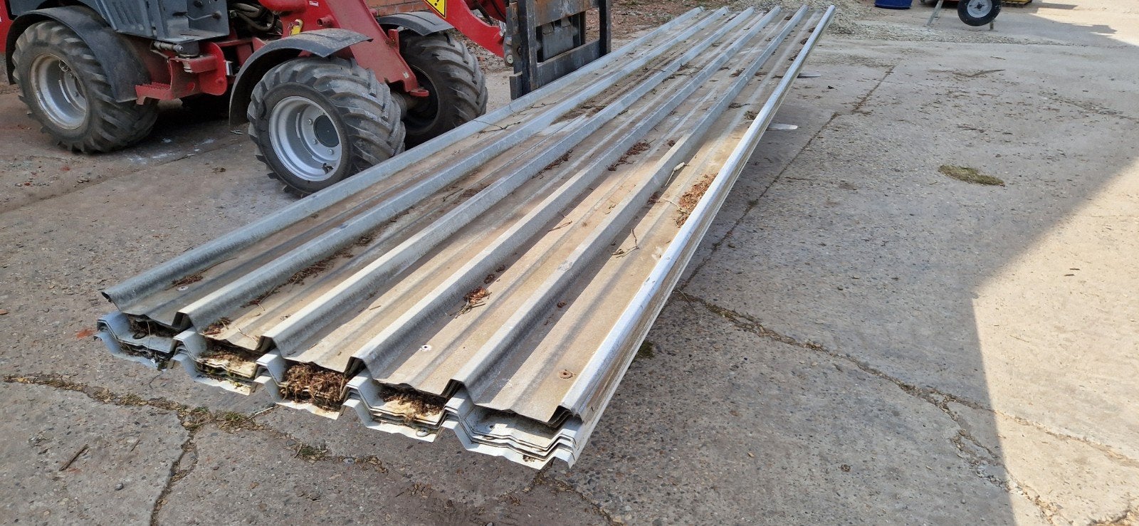 Profielplaten, dakplaten, Doe-het-zelf en Bouw, Dakpannen en Dakbedekking, Ophalen