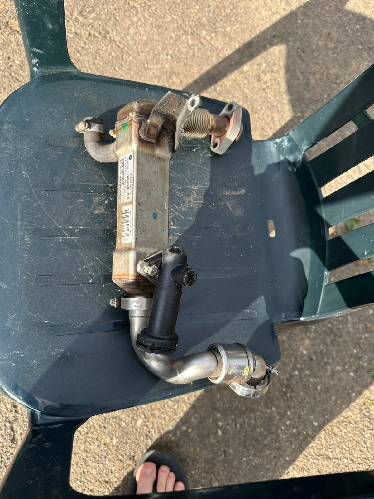 Refroidisseur EGR Bmw E60 525/530 d, Enlèvement, BMW