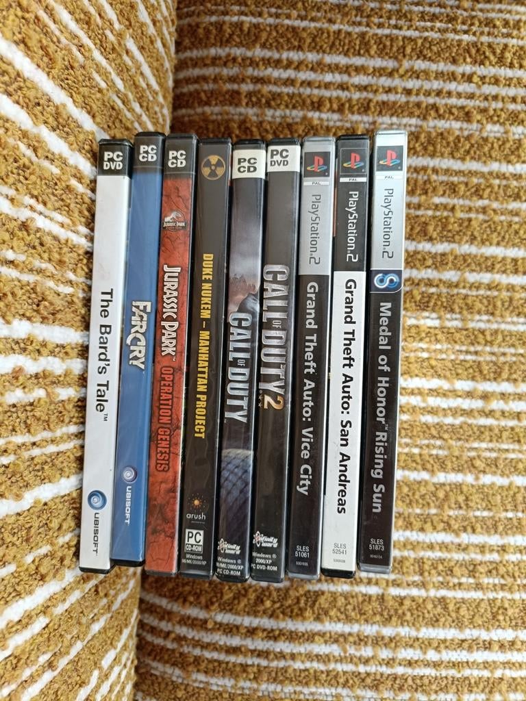 Retro Games (PS2/PC), Enlèvement