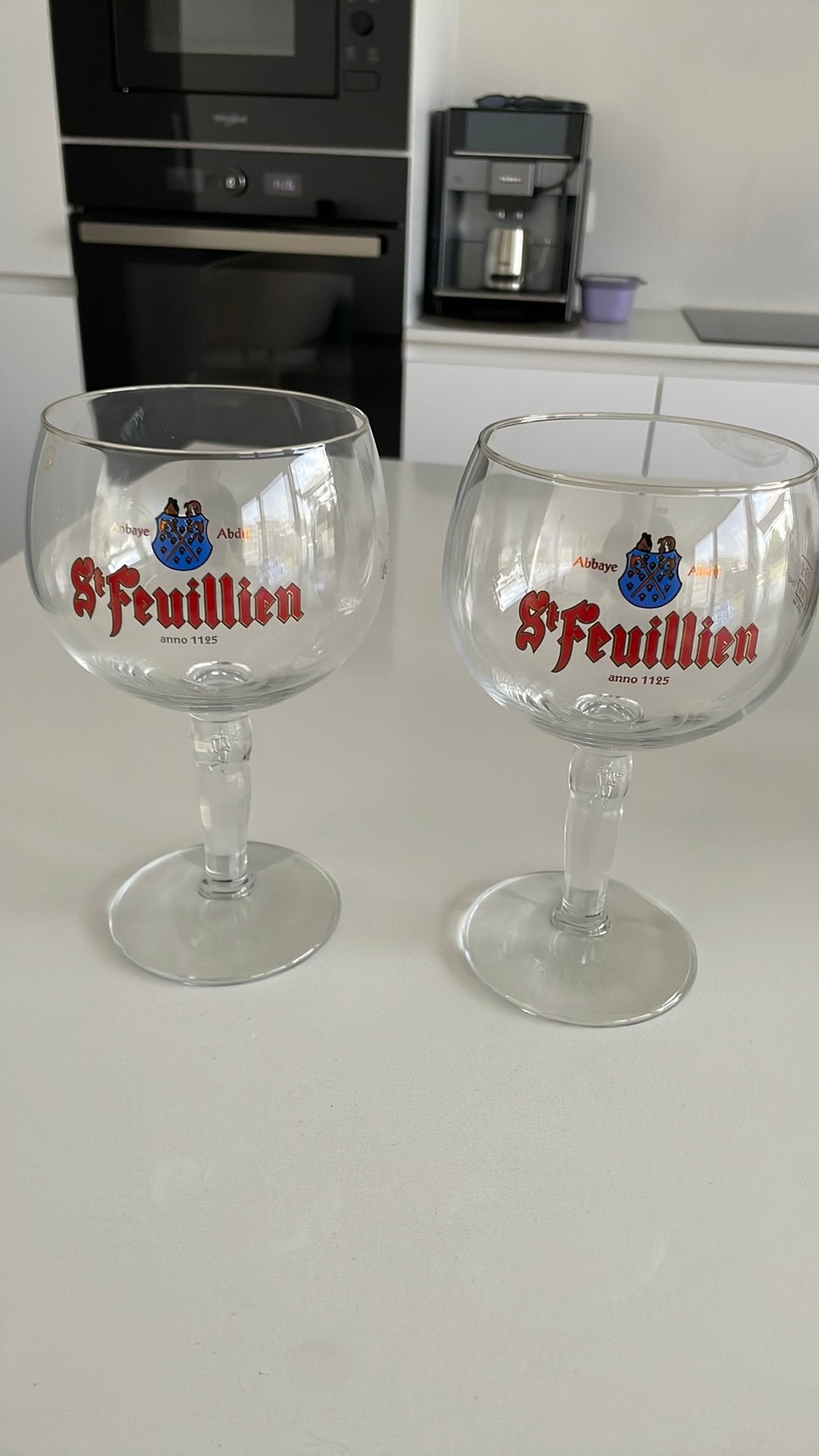 St feuillien glazen, Enlèvement, Comme neuf