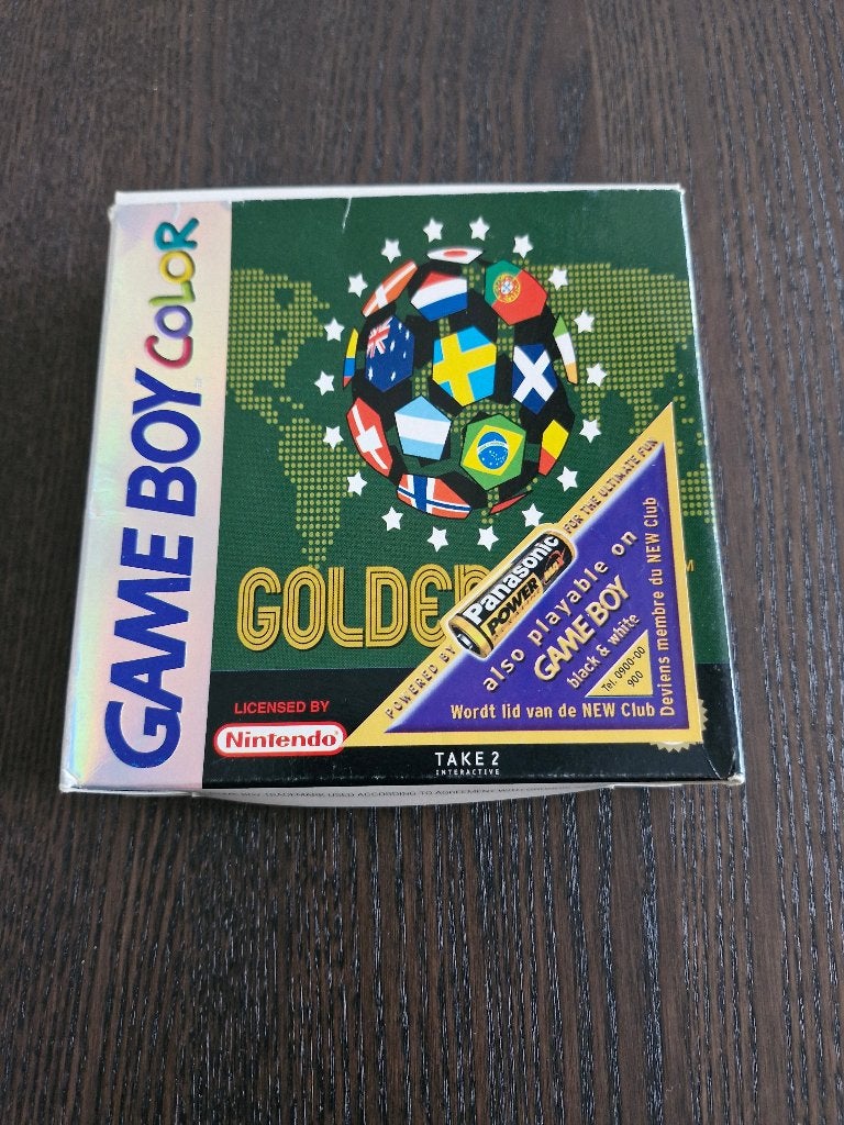 Jeu Golden Goal Game Boy Color, Consoles de jeu & Jeux vidéo, Consoles de jeu | Nintendo Game Boy, Comme neuf, Game Boy Color