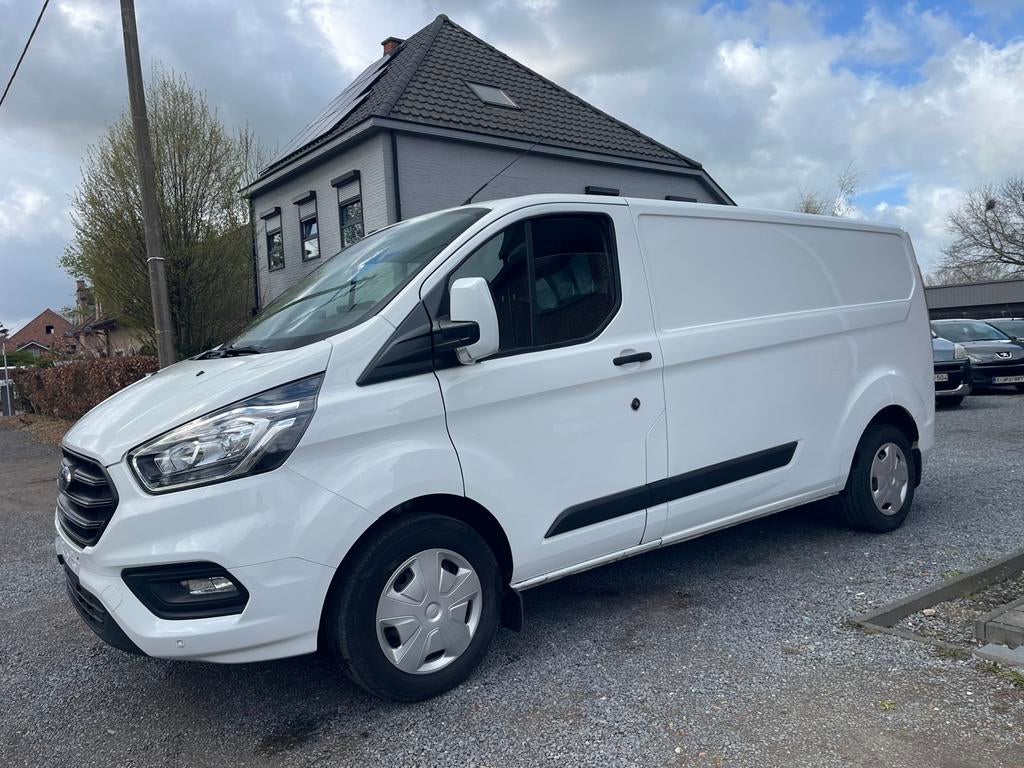 Ford Transit Custom 2.0TDCi,Airco,,Sensoren,Cruise Control,., 1995 cc, 4 cilinders, Wit, 96 kW