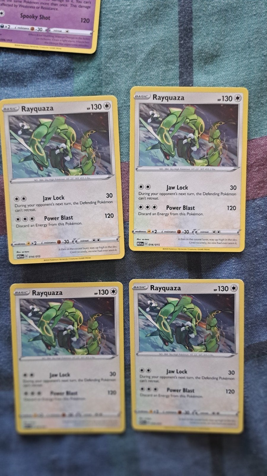 Rayquaza van mc donalds, Ophalen, Nieuw, Losse kaart