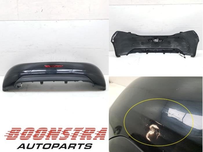 Achterbumper van een Peugeot 208 (KTV), Gebruikt, -, -, Ophalen of Verzenden