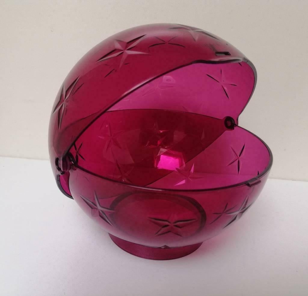 Tupperware™ Bonbonnière « Boule Décor » Noël - rouge, Divers, Envoi, Comme neuf
