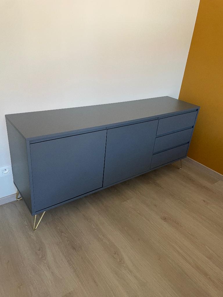 Dressoirkast, Ophalen, Teakhout, Met deur(en), 150 tot 200 cm