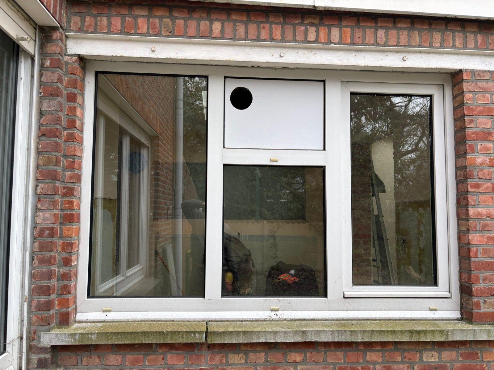 Raam - evt. met blauwe steen en marmer, Ophalen, Zo goed als nieuw