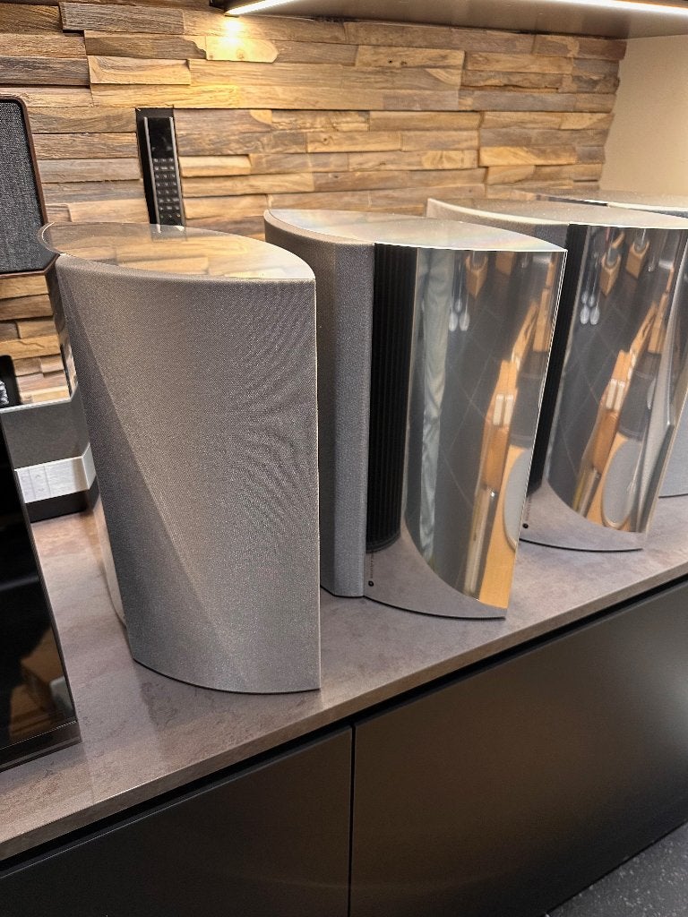 Bang & Olufsen BS2500 + 2 paar Beolab 4000 Silver Beo4 - B&O, Ophalen, Info@bang-olufsen.dk, Cassettedeck, Refurbished