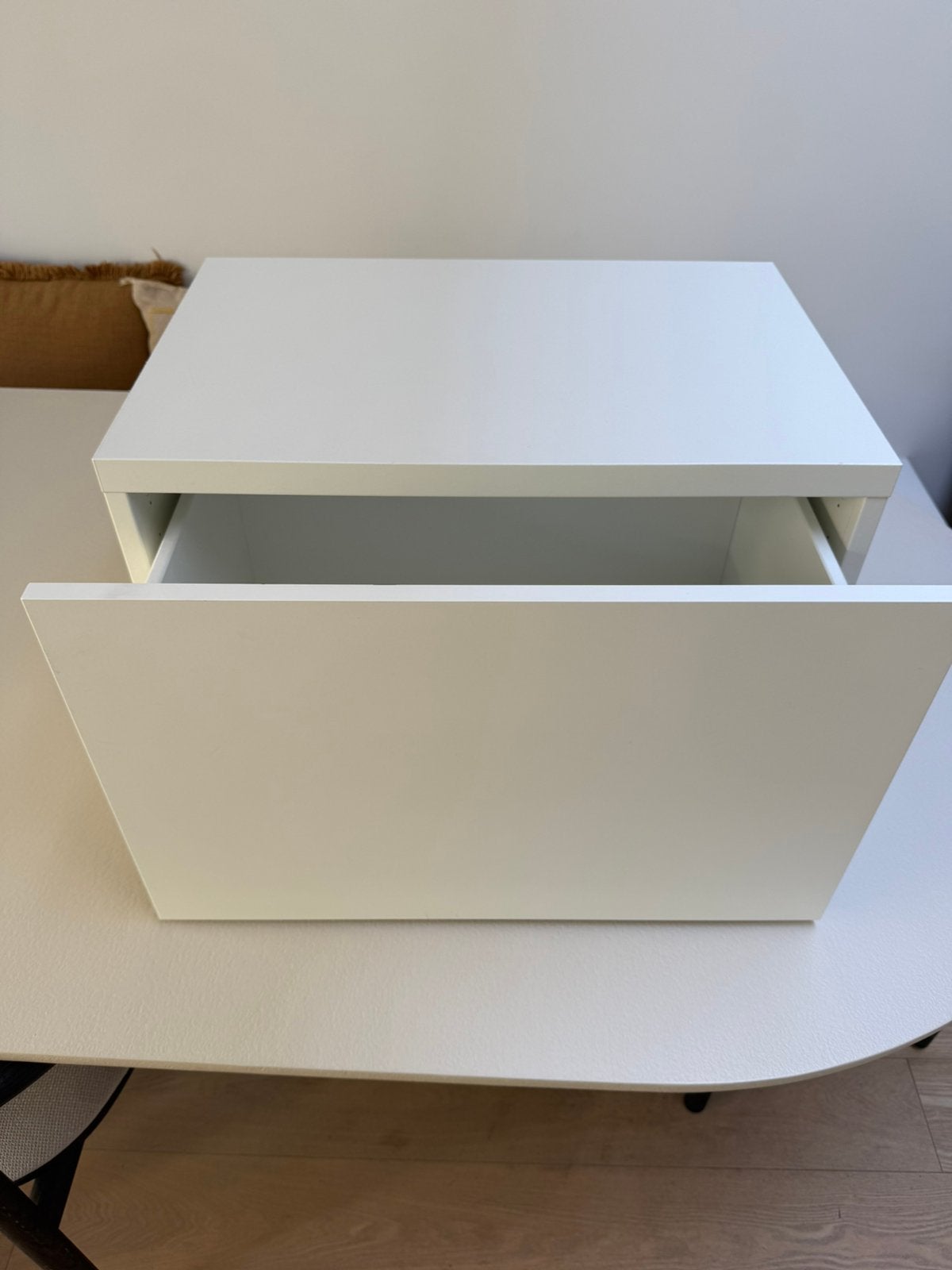 Witte IKEA BESTÅ kast met 1 lade (Lappviken mat wit - 60 cm), Enlèvement, Comme neuf