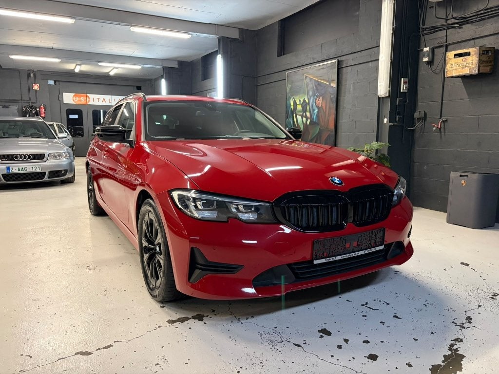 BMW 318D **PACK BLACK** 12 MOIS DE GARANTIE, Euro 6, Entreprise, Boîte manuelle, Entretenue par le concessionnaire