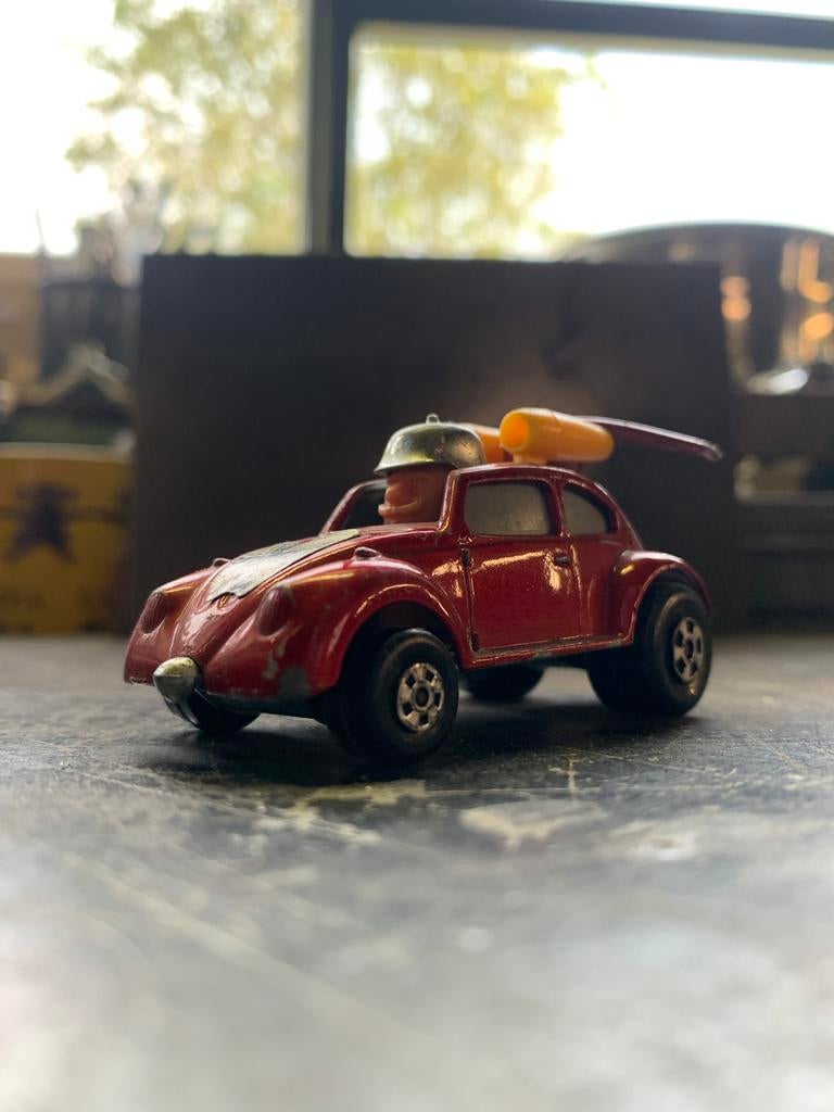 Matchbox vw kever, Ophalen