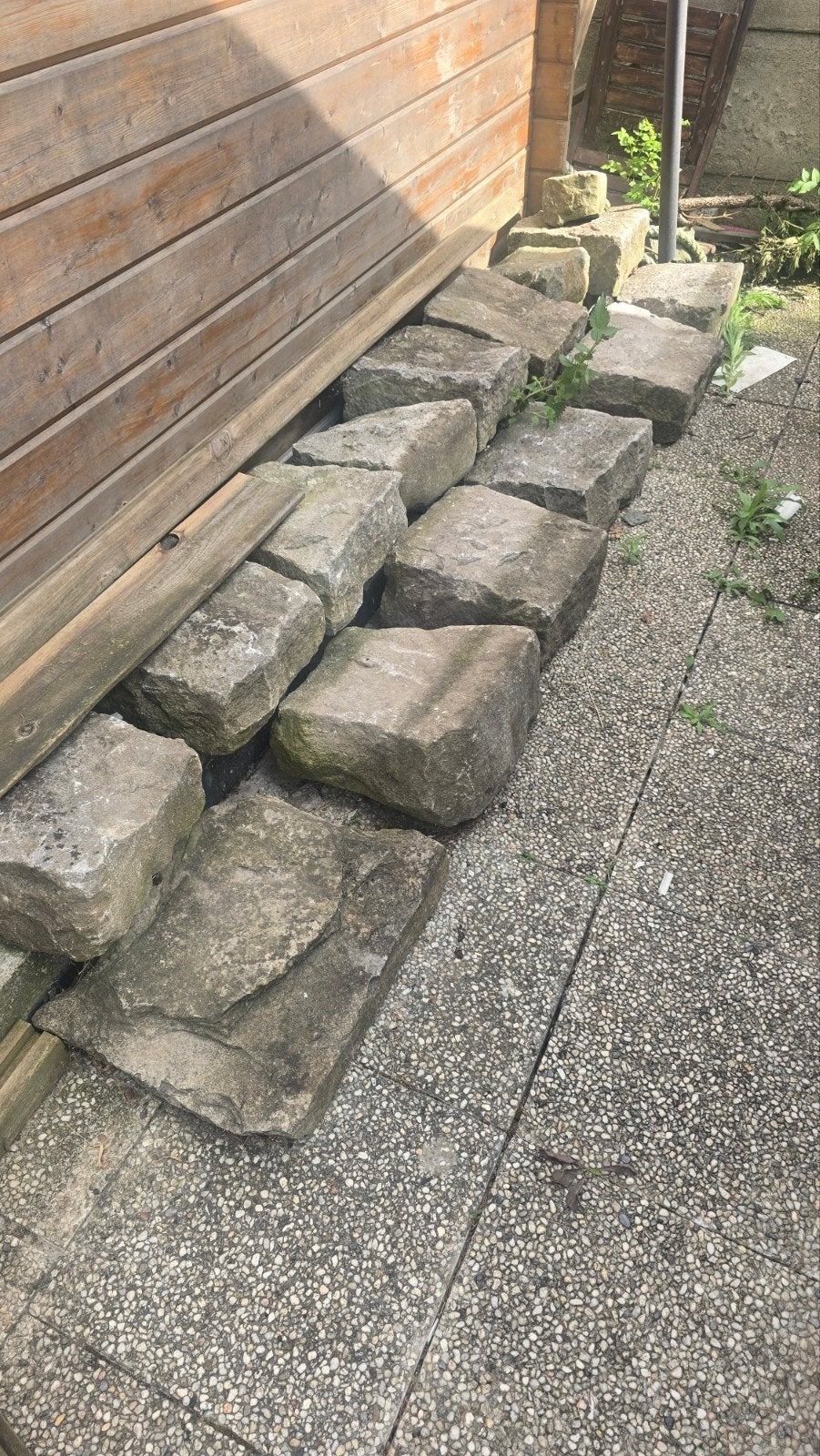 natuurstenen - sierblokken, Tuin en Terras, Ophalen
