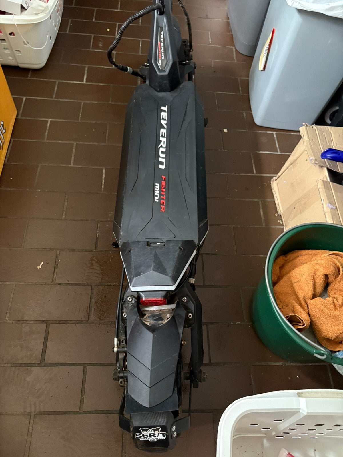 Teverun fighter mini 21ah bi moteur, Enlèvement ou Envoi, Comme neuf, Step électrique (E-scooter)
