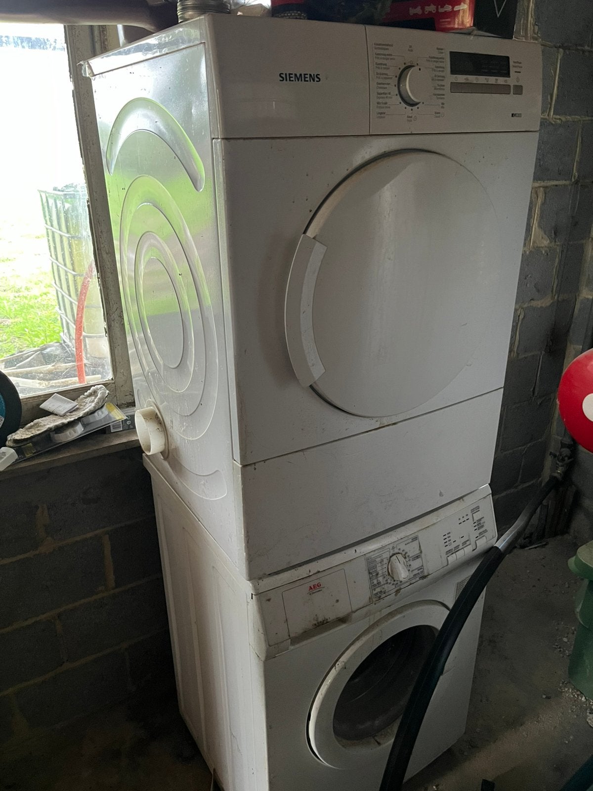 Wasmachine en droogkast, Ophalen, Gebruikt