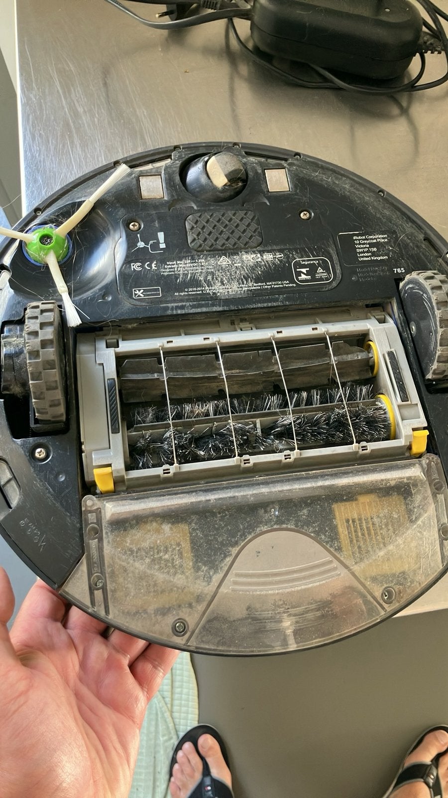 iRobot Roomba 765 kapot, Elektronische apparatuur, Ophalen, IRobot, Bedienbaar via app, Robotstofzuiger
