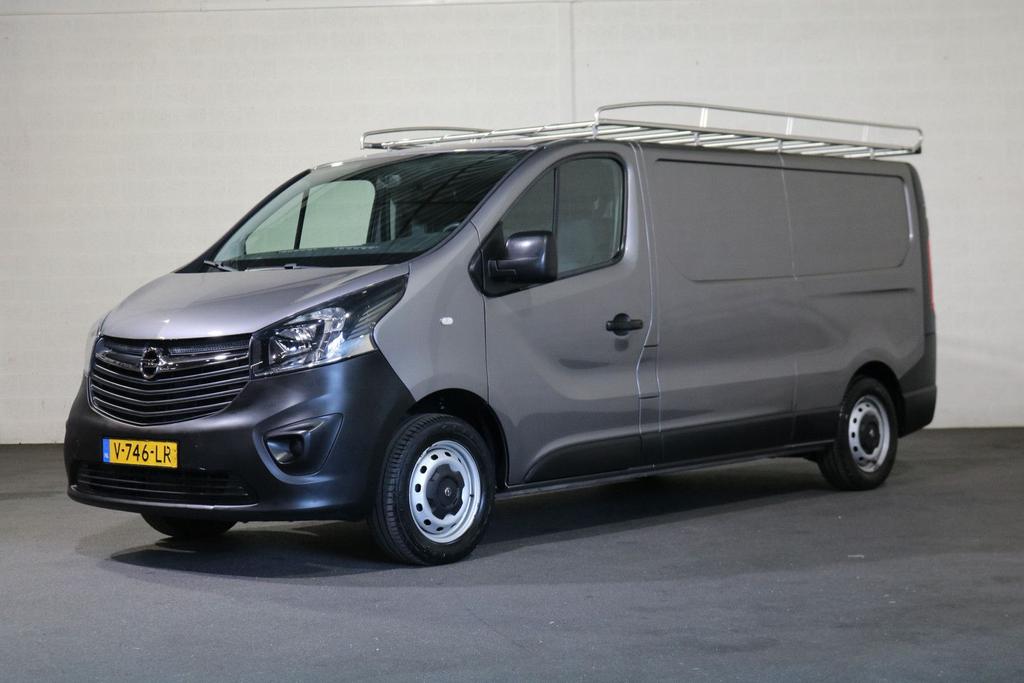 Opel Vivaro 1.6 CDTI 120pk L2 H1 Airco Imperiaal, 174 g/km, Zilver of Grijs, Te koop, Opel