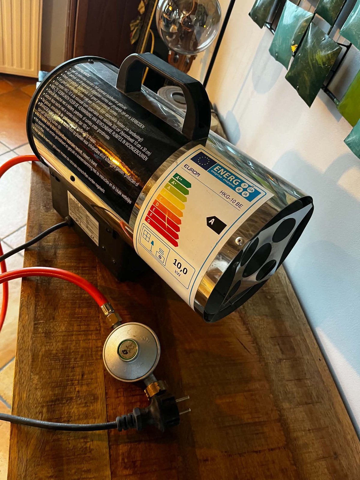 Canon air chaud Gaz, Bricolage & Construction, Enlèvement, Comme neuf