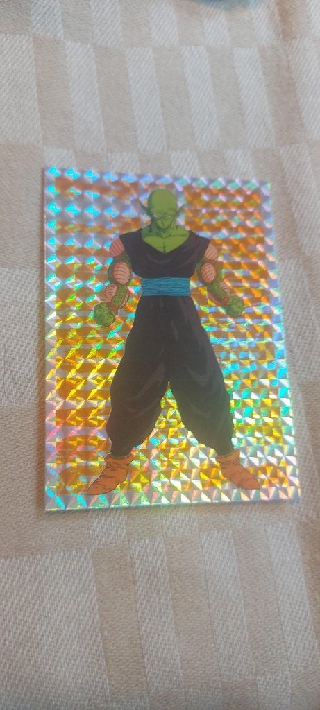 dragonball z kaart glitter Piccolo ready to Fight, Ophalen of Verzenden, Nieuw, Losse kaart