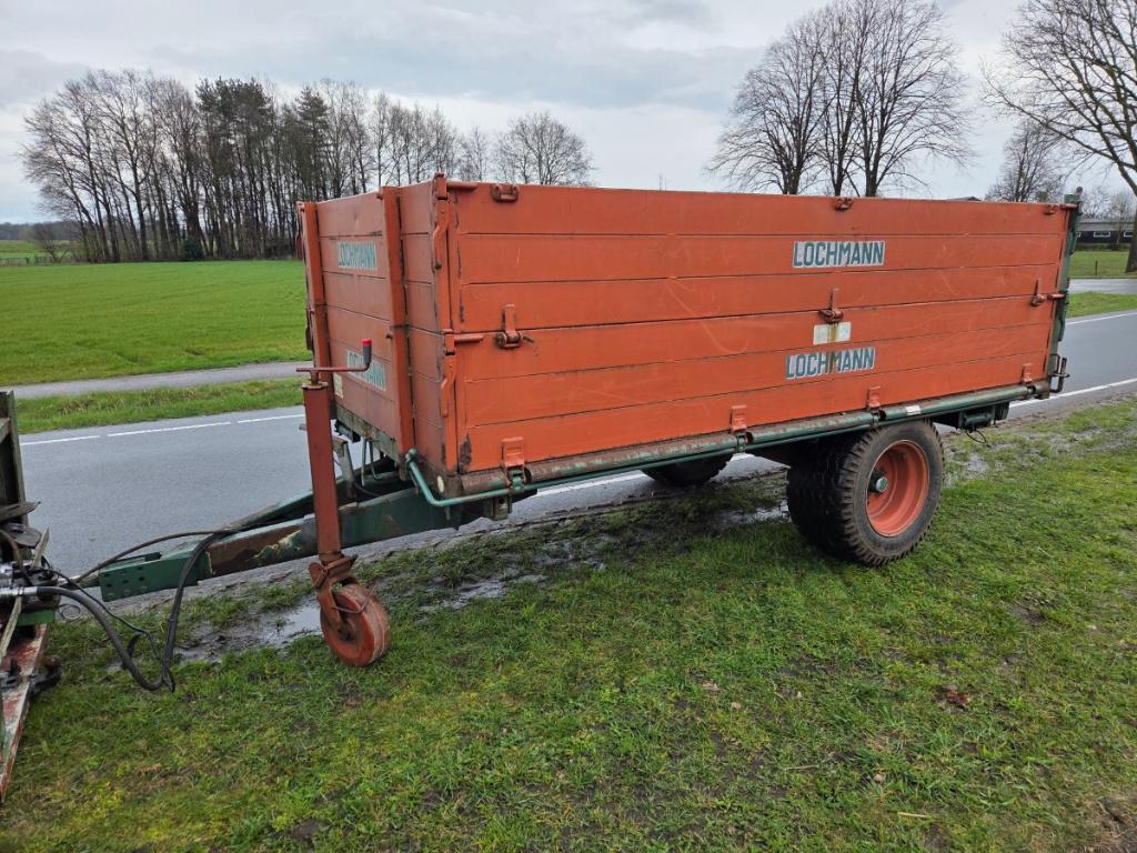 5t Lochmann Rm50 kipper, 3 zijdig, geveerde as, olie geremd, Ophalen, Gebruikt