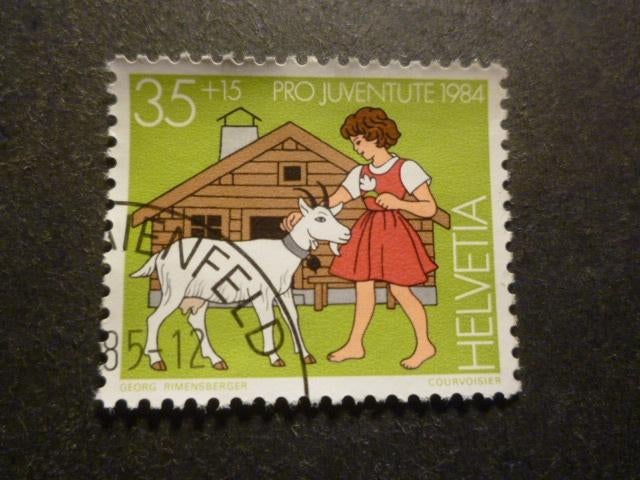 Zwitserland/Suisse 1984 Mi 1284(o) Gestempeld/Oblitéré, Envoi