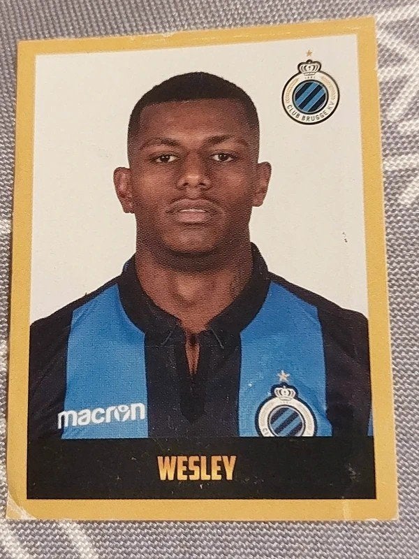 Panini / Sticker : Wesley Moraes / Club Brugge / 2018-2019, Verzamelen, Ophalen of Verzenden, Poster, Plaatje of Sticker