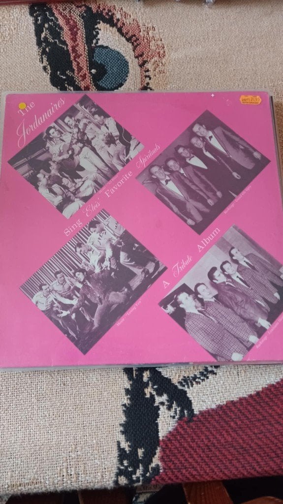 Elvis lp, The Jordanaires sings Elvis favorite spirituals,, Gebruikt, Ophalen of Verzenden, Rock-'n-Roll, 12 inch