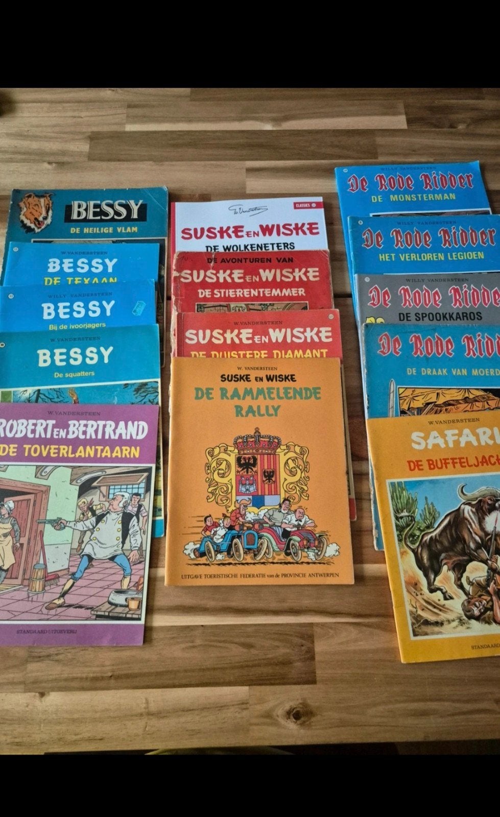 lot willy vandersteen 14 stuks, Livres, Plusieurs BD, Enlèvement ou Envoi, Utilisé, Willy Vandersteen