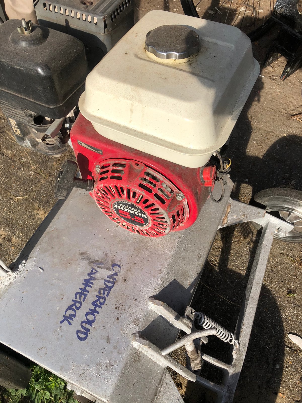 Professionele verticuteermachine, Tuin en Terras, Ophalen, Gebruikt