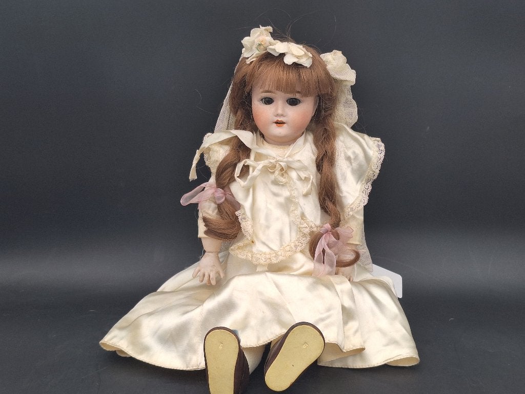 oude porseleinen pop, begin 1900, Antiek en Kunst, Ophalen of Verzenden