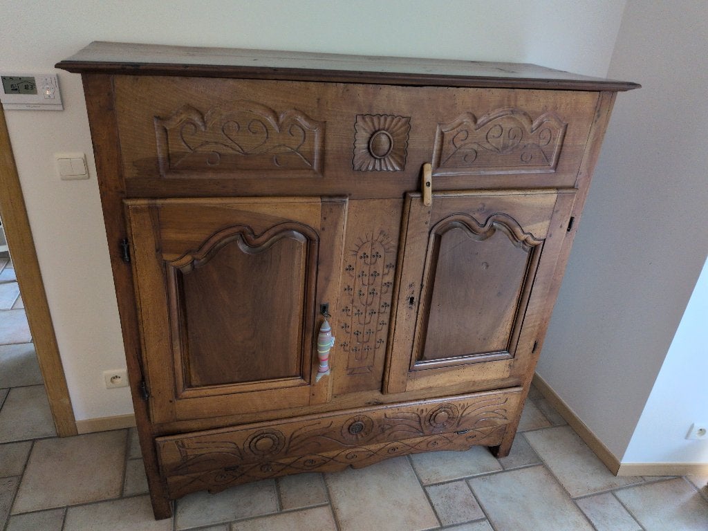 Kast, Ophalen, Gebruikt, 100 tot 150 cm, Met deur(en)