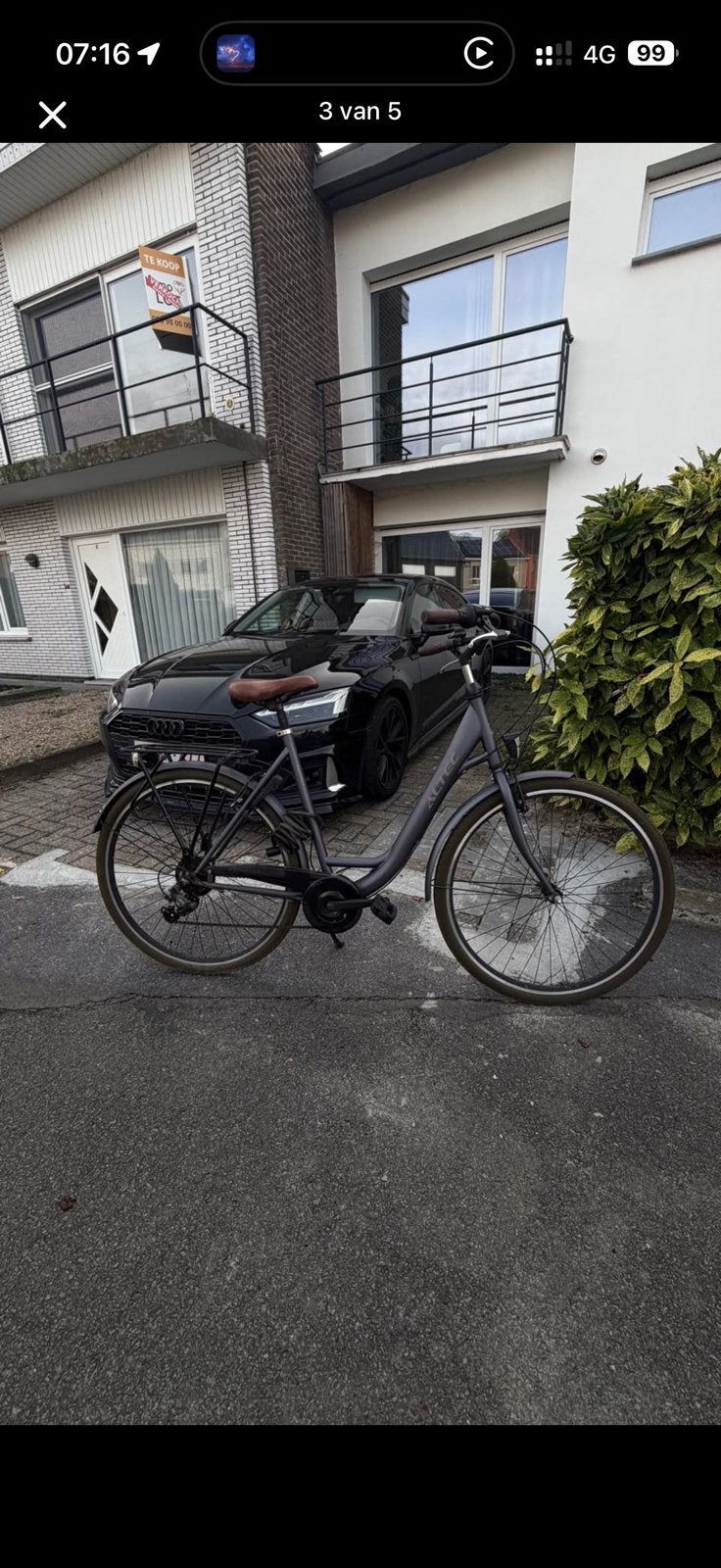 Damesfiets 28 inch, Fietsen en Brommers, Ophalen, Versnellingen