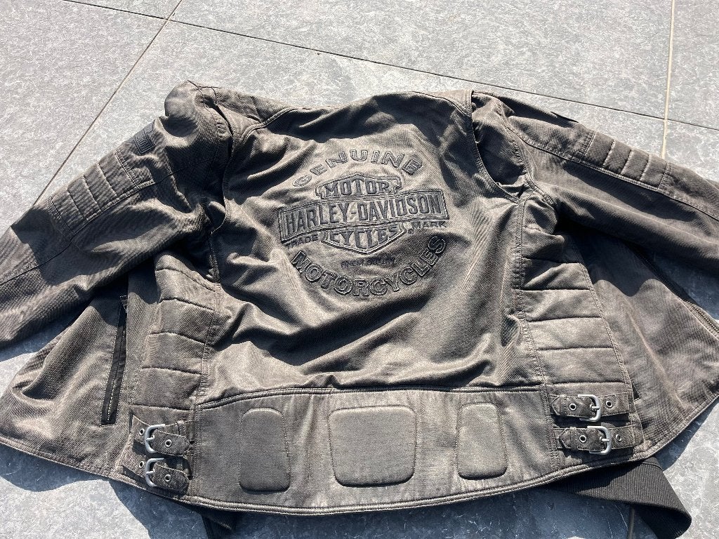 Harley Davidson jas met binnenvest, Motoren, Ophalen, Jas | textiel, Heren, Nieuw zonder kaartje