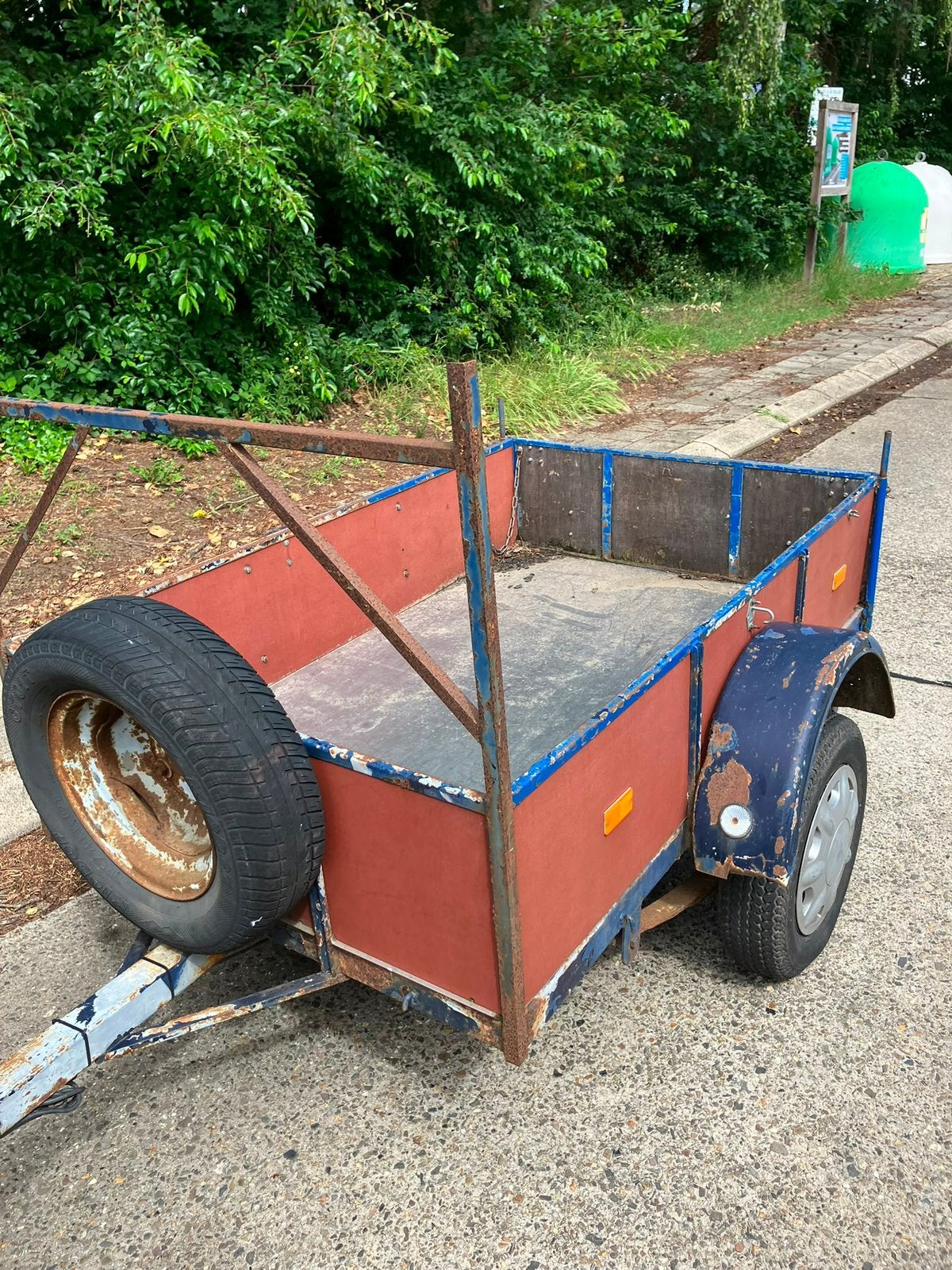 Remorque, Auto diversen, Aanhangers en Bagagewagens, Ophalen, Zo goed als nieuw