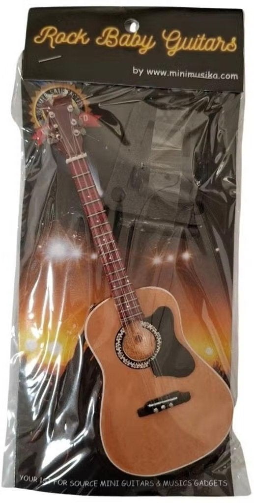 Baby miniatuur replica Martin gitaar 15 cm - Bob Marley, Verzamelen, Ophalen of Verzenden, Nieuw