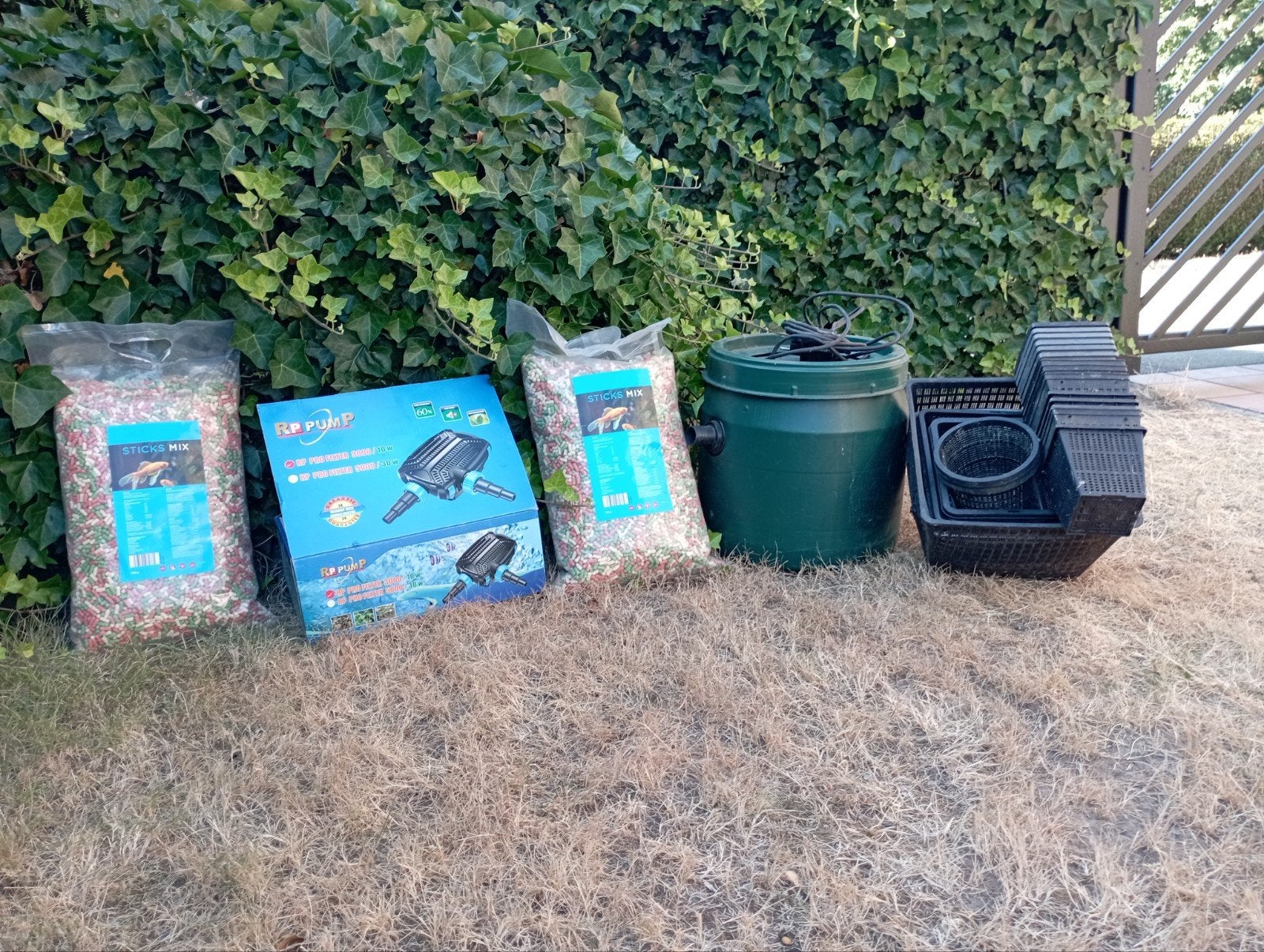 vijvermateriaal, Tuin en Terras, Aarde en Mest, Ophalen