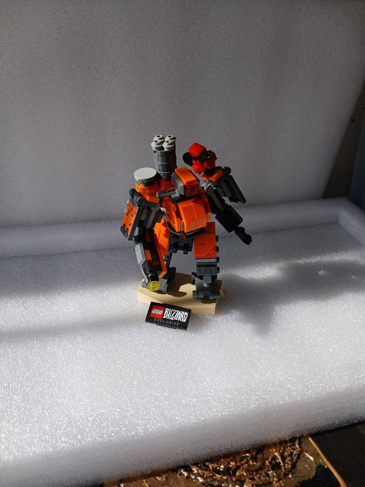 LEGO Overwatch 75987 Omnic Bastion Blizzard Exclusive, Instructions incluses, Lego, Ensemble complet, Comme neuf