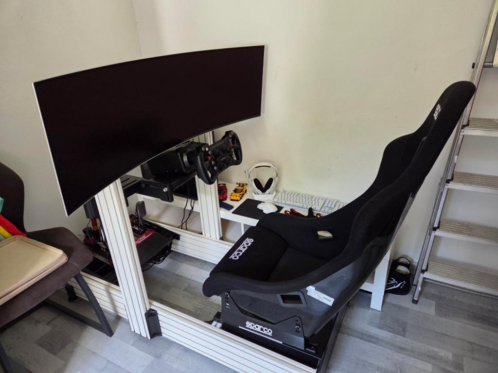 Simulateur de Simracing, Logitech, Enlèvement, PC, Support